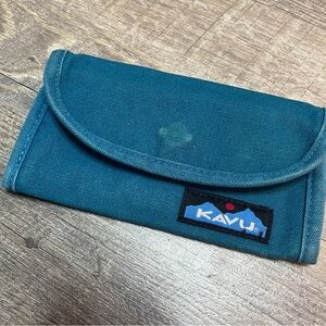 Kavu Blue Canvas Wallet‎
